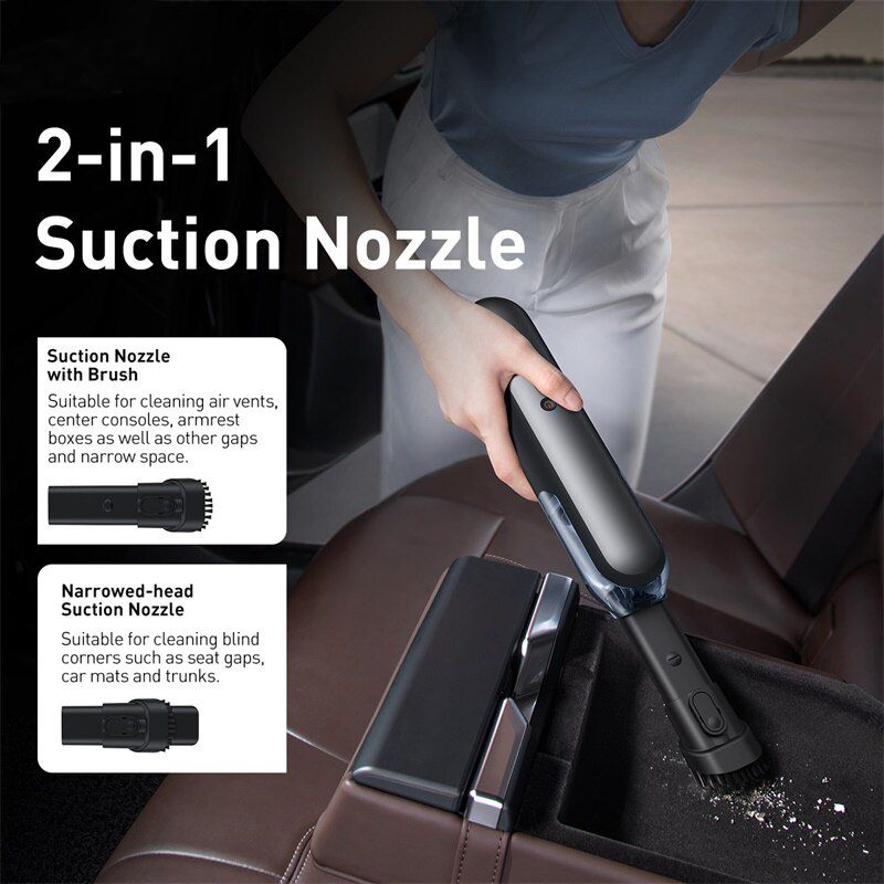 A1 Car Vacuum Cleaner 4000Pa Wireless Vacuum For Car Home Cleaning Portable Handheld Auto Vacuum Cleaner