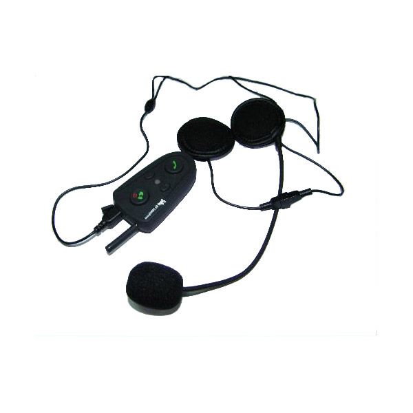 100m Motorcycle Helmet Headsets Intercom Bluetooth Handsfree Kit