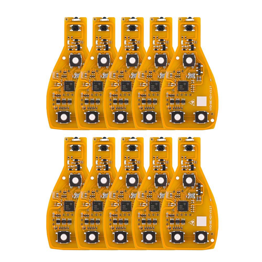 Xhorse VVDI BE key Pro For Benz Yellow Color Verion No Points 10pcs/lot