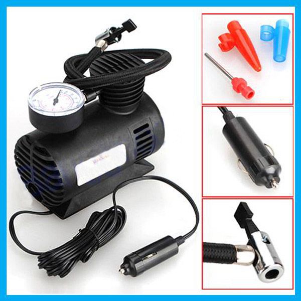 12V Car Auto Electric Portable Pump Air Compressor Tire Inflator Tool 100 PSI