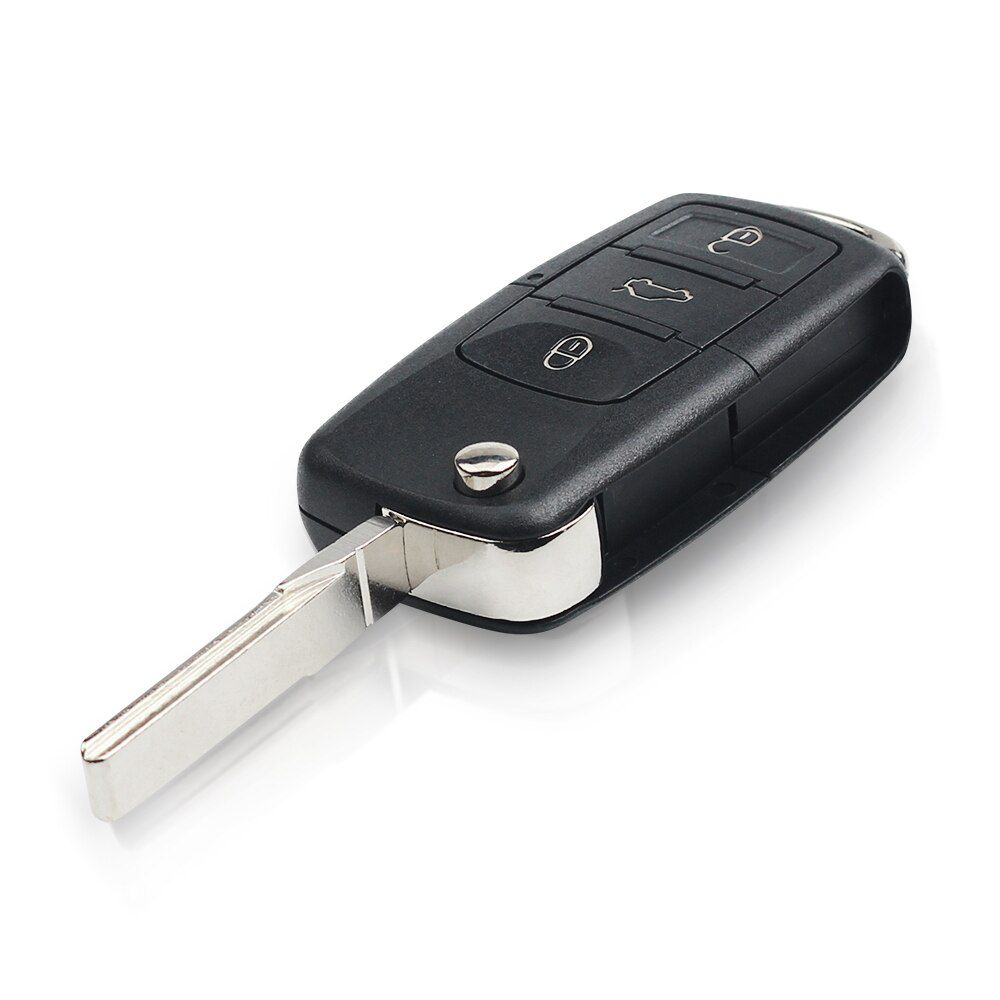 1J0 959 753 AH 3 Buttons Remote Key For VW SKODA Seat Roomster Fabia Superb Car Remote Control Key 434MHz 48 Chip Fob