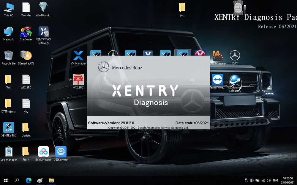 1TB Hard Drive with 2022.6 BENZ Xentry BMW ISTA-D 4.32.15, ISTA-P 3.68.0.800 Software for VXDIAG Multi Tools