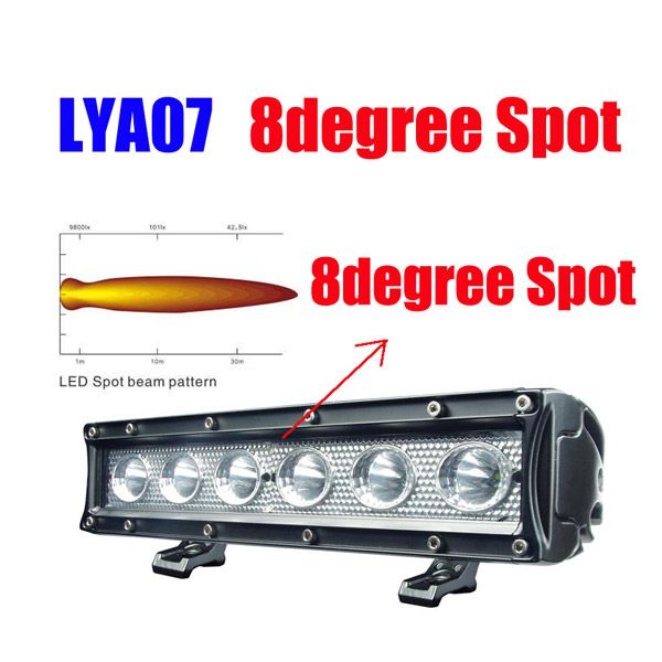 2013 8'' 30W CREE Led light bar SPOT light WORK light off road light 4wd boat white