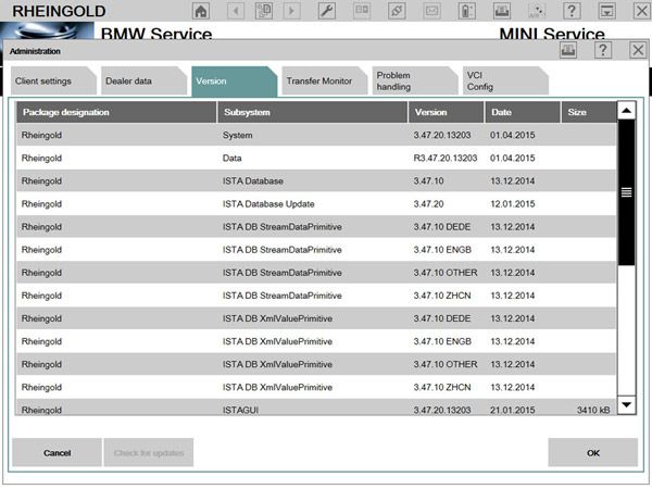 V2015.02 BMW ICOM Rheingold ISTA-D 3.47.20 ISTA-P 3.54.3.002 Win8 System 500GB New HDD without USB Dongle Support Multi-Languages