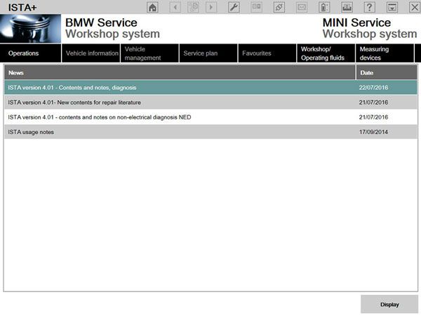 V2016.9 BMW ICOM ISTA-D 4.01.21 ISTA-P 3.59.4.004 Win7 HDD with Free FSC tool and BMWAi Coder