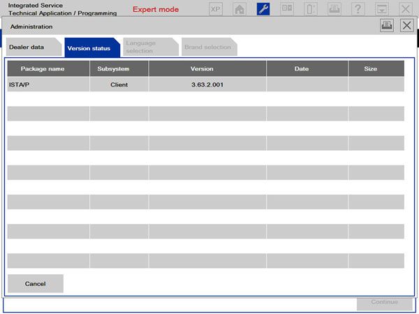 2018.3 BMW ICOM Software ISTA-D 4.09.13 ISTA-P 3.63.2.001 Engineering Mode Windows 7 HDD