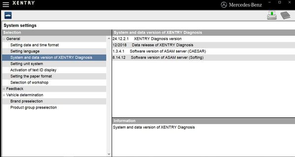 2018.12 MB Star Diagnostic SD Connect C4/C5 Xentry OpenShell Software WIN7 Dell 500GB HDD Vediamo & DTS Monaco