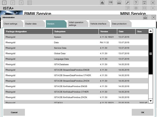 2018.07 BMW ICOM Software HDD BMW Programming ISTA-P 3.64.2 BMW Diagnostics ISTA-D 4.11.30