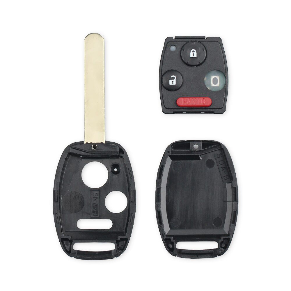 313.8Mhz Remote Key Fob For Honda CR-V Accord 2008 2009 2010 2011 2012 MLBHLIK-1T ID46 Chip 3/4 Buttons Car Key Fob HON66