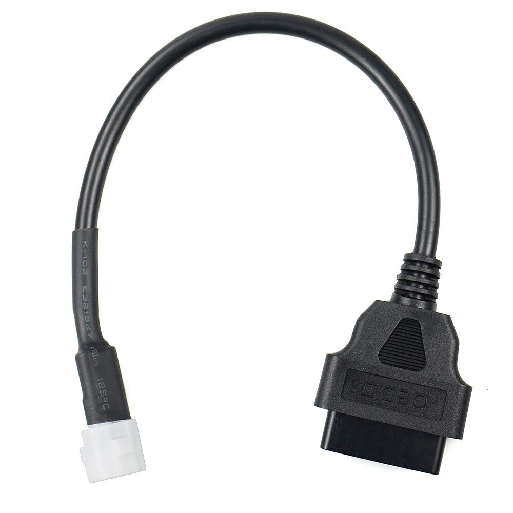 OBD2 Motorcycle Cable For YAMAHA 3pin 4pin to OBD 16pin OBD2 Extension cable