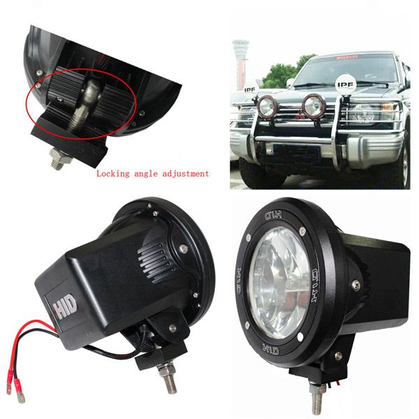 4pcs 35W 4 Inch H3 HID XENON DRIVING SPOTLIGHTS/Flood Lights OFF ROAD Lights 4WD 12V/24V 6000K