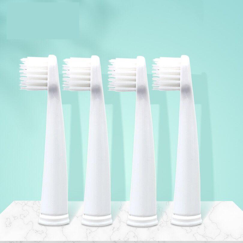 4pcs/lot Replacement Brush Heads for EK9/EK8 /EK10 Kids Electric Soft Toothbrush Head Teeth Cleaning Smart Snap-on Brush Head