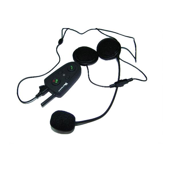 500m Motorcycle Helmet Headsets Intercom Bluetooth Handsfree Kit 2pcs/lot