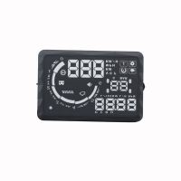 New 5.5" LED OBD-II HUD Head Up Display Over Speeding warning/speed/KM rpm/Shift Light/Temperature S5