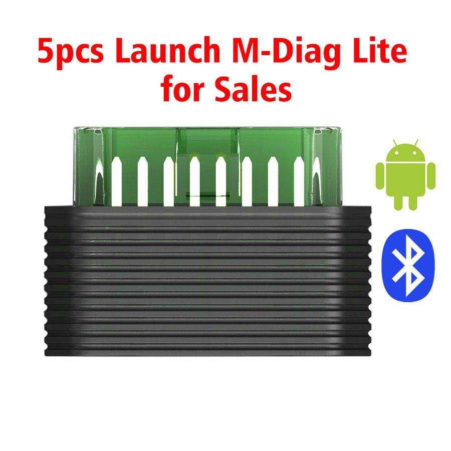 5pcs/lot Original Launch Golo M-Diag Lite EZdiag for IOS Android Built-in Bluetooth OBDII Diagnostic Tool with Special Functions Free Shipping by DHL