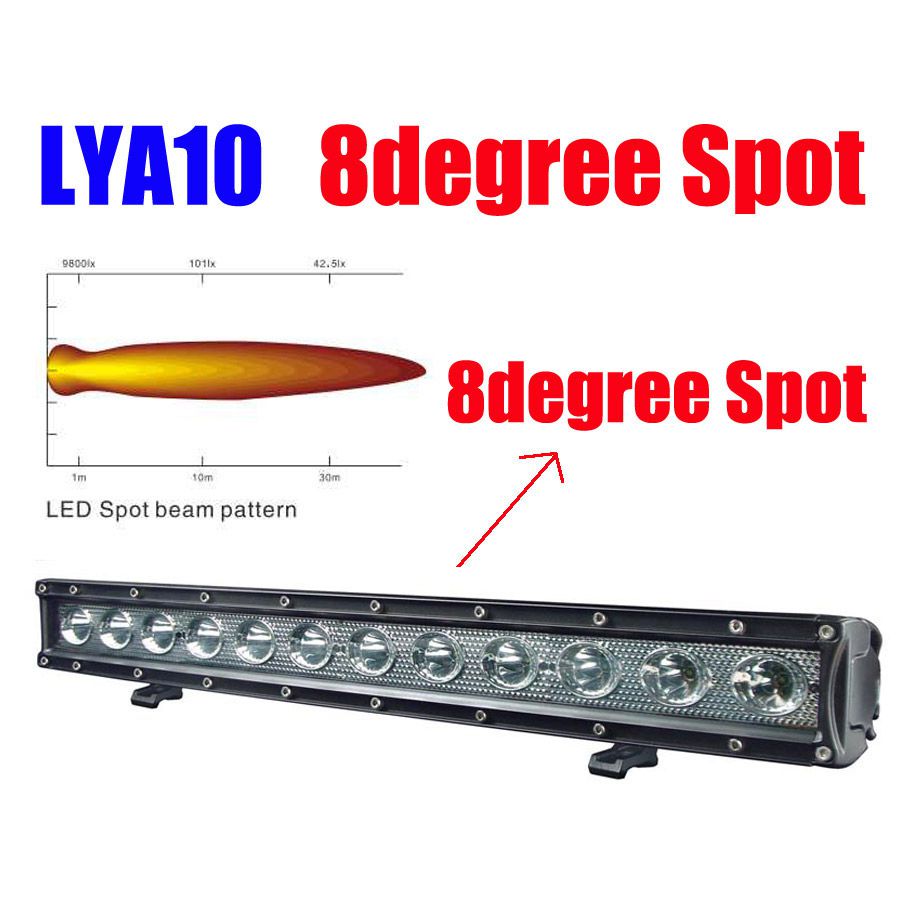 20 inch 60W CREE LED Light bar 120'' FLOOD light 8'' SPOT light WORK light off road light 4wd boat