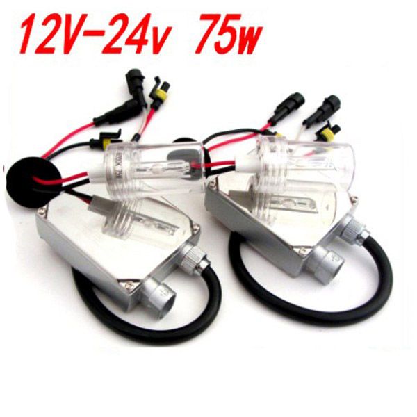 75W HID XENON KIT H1 H3 H4 H7 9005 9006 6000K