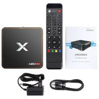 A95X MAX Android 8.1 Smart TV Box Amlogic S905X2 4GB / 64GB UHD 4K Set Top Box VP9 H.265 WiFi 1000M LAN Bluetooth Media Player