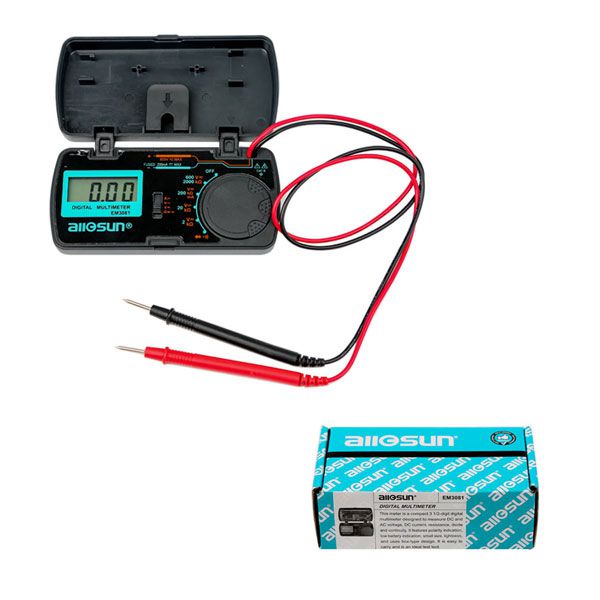 Latest All-Sun EM3081 Digital Multimeter for Measuring DC and AC Voltage