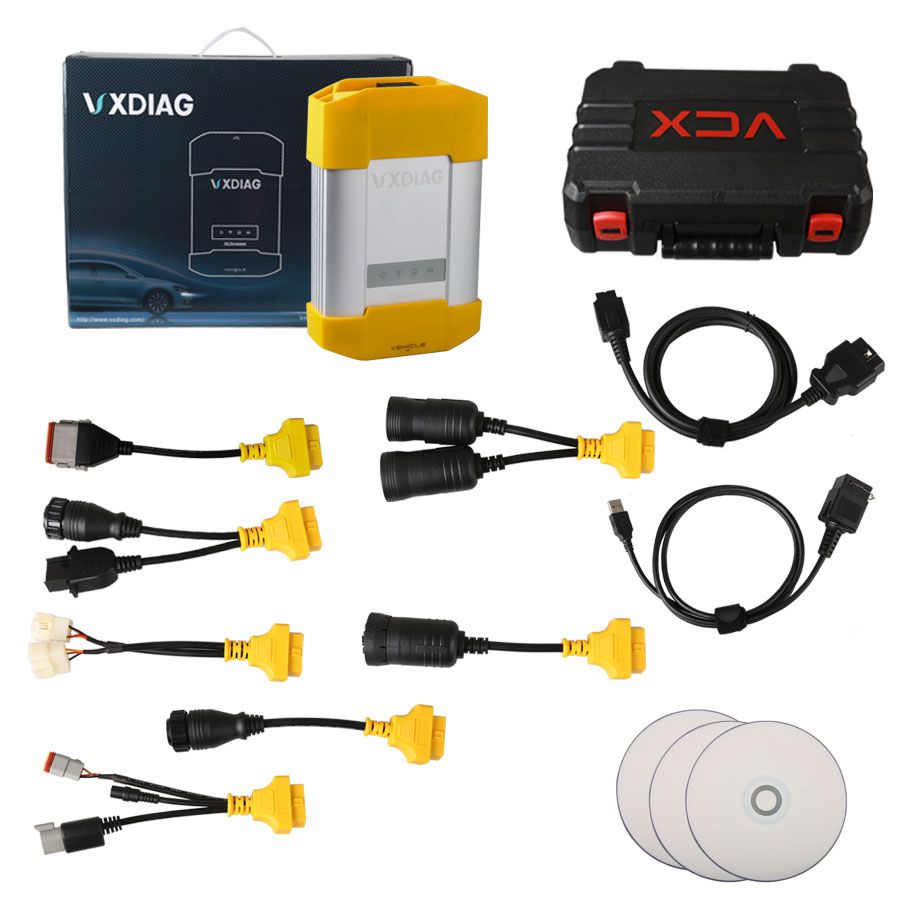 Allscanner VXDIAG VCX HD Heavy Duty Truck Diagnostic System for CAT, VOLVO, HINO, Cummins, Nissan Free Shipping