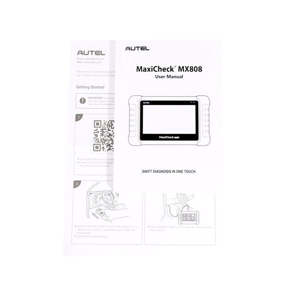 Autel MaxiCheck MX808 All System Automotive Diagnostic Scan Tool Update Online