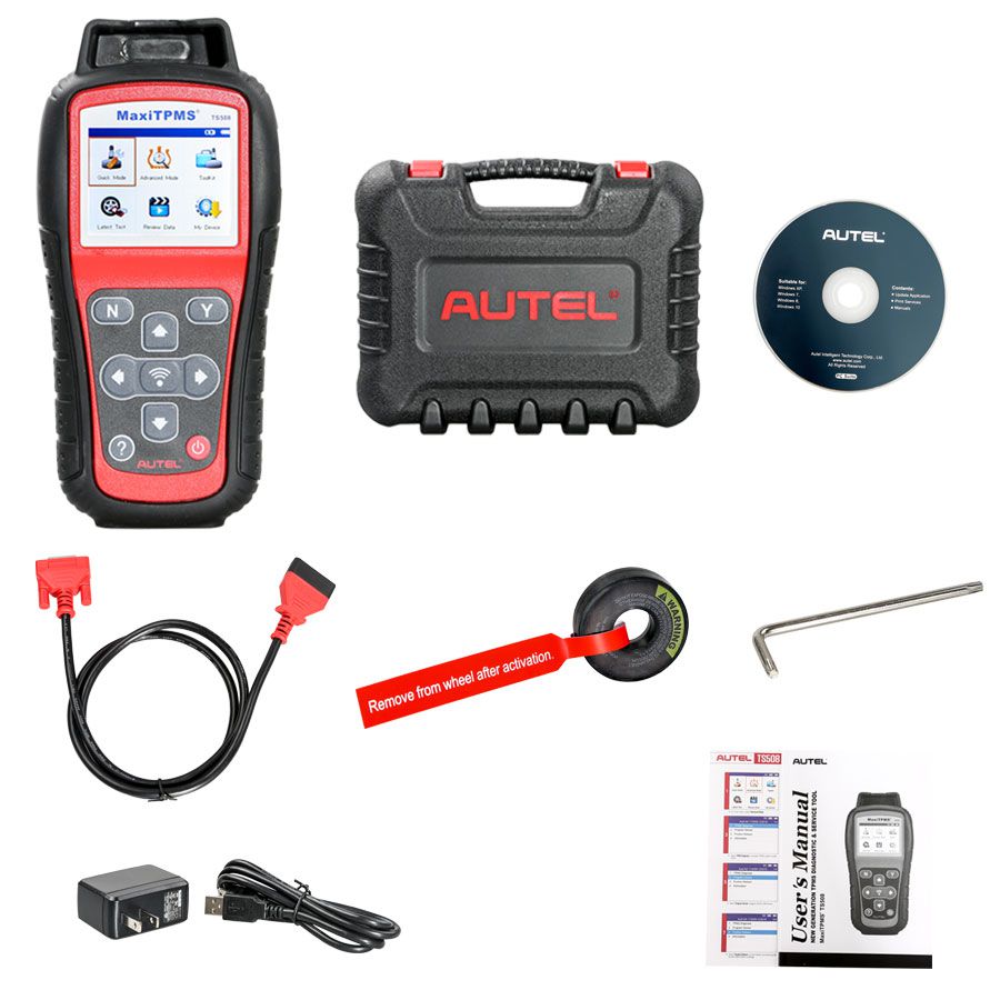 Autel MaxiTPMS TS508 Diagnostic Tool TPMS Sensor Programmer OBD 315 433MHZ Sensor Tire Pressure Cars Diagnostic Auto tpms tool