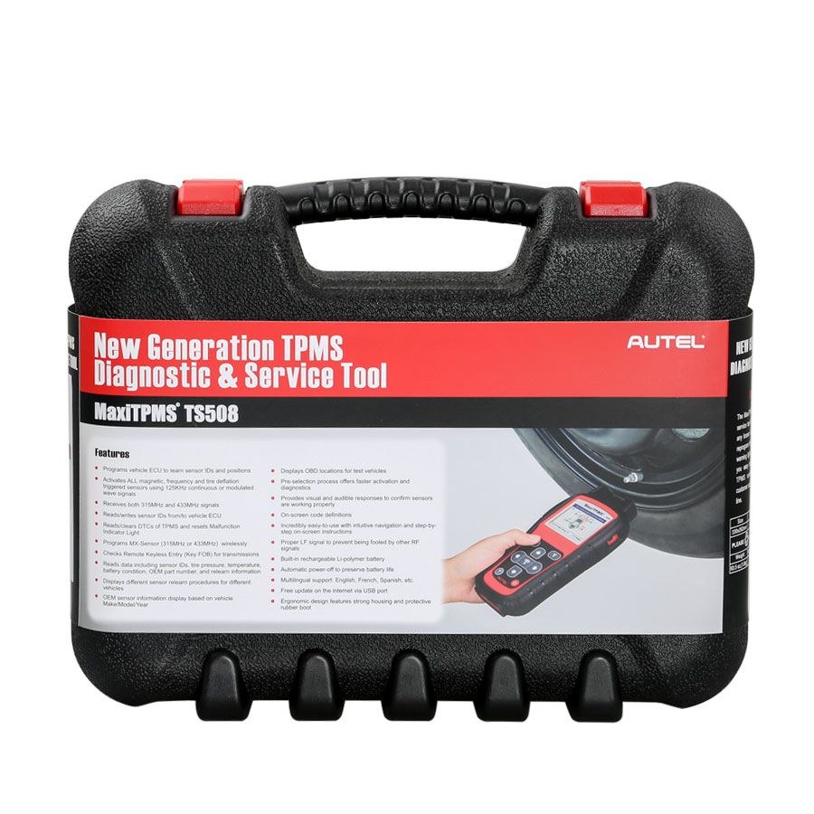 Autel MaxiTPMS TS508 Diagnostic Tool TPMS Sensor Programmer OBD 315 433MHZ Sensor Tire Pressure Cars Diagnostic Auto tpms tool