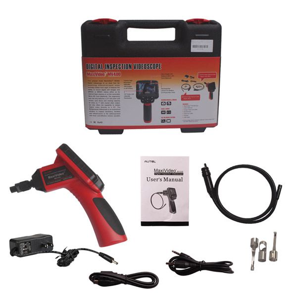 Autel MaxiVideo MV400 Digital Videoscope with 8.5mm Diameter Imager Head Inspection Free Shipping