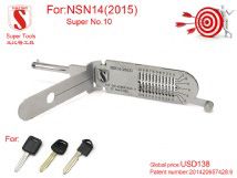 Super Auto Decoder and Pick Tools NSN14 10Pin(2015)