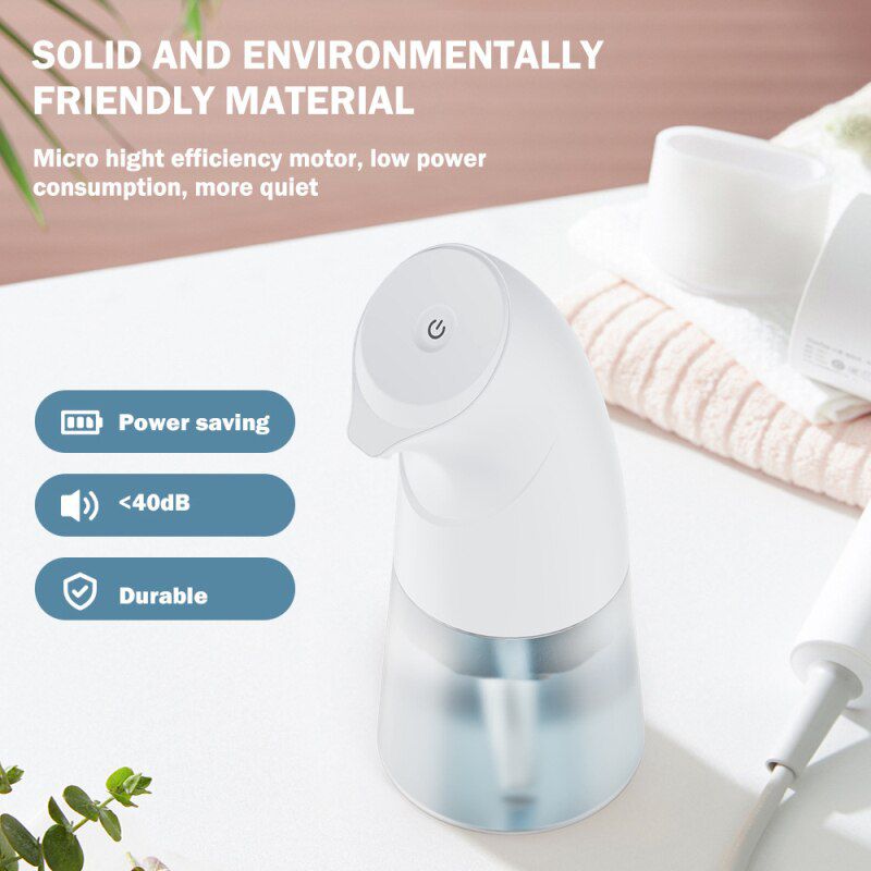 Foam/ Alcohol/ Gel Automatic Hands-free Liquid Soap Dispenser Liquid Sensor Smart Hands-free Non-contact Pump Kitchen Bathroom