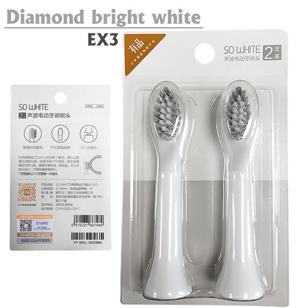 EX3 4pcs Toothbrush Heads xiaomi Only EX3 ToothBrush Electric Automatic tooth Brush Replacement Heads accessories Oral care