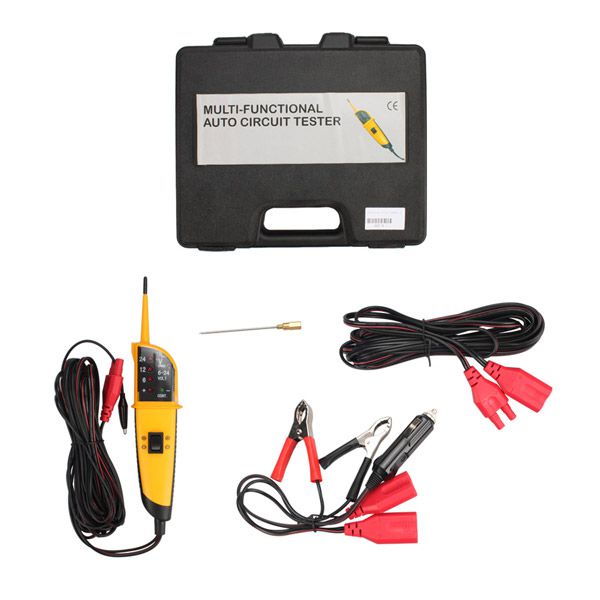 Multi-Functional Automotive Circuit Tester ADD200 with Carrying Case