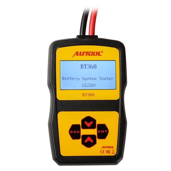 Oringinal AUTOOL BT360 BT-360 Auto Battery Tester with Portable Design