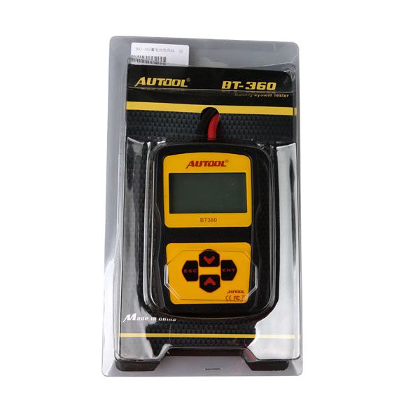 Oringinal AUTOOL BT360 BT-360 Auto Battery Tester with Portable Design