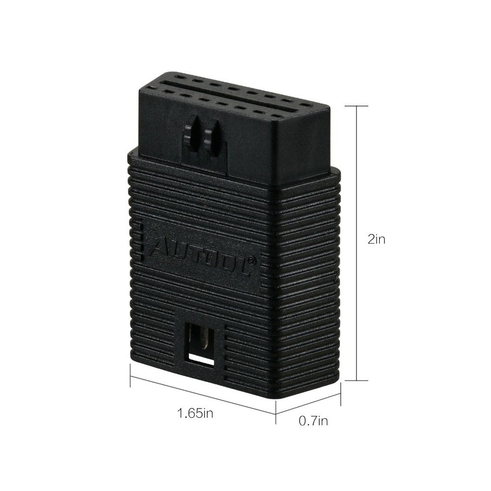 AUTOOL OBDII 16Pin Extension Connector Universal Extension Plug For ELM327/AL519/Easydiag Launch Obd Scanner Adapter