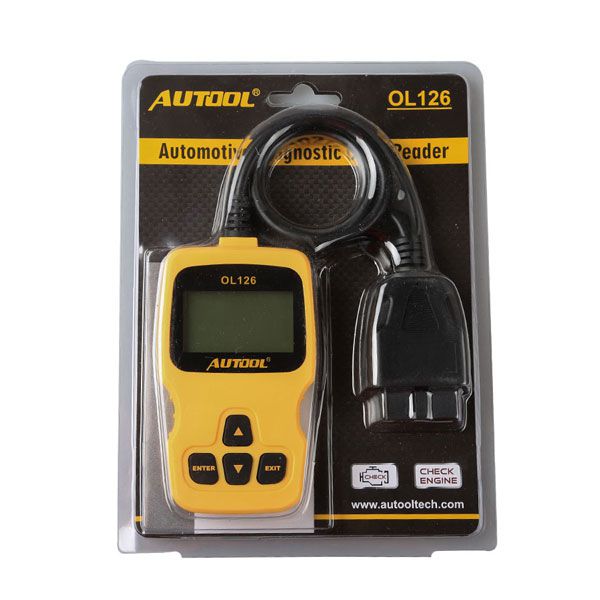 AUTOOL OL126 OBD/EOBD + CAN Auto Engine Diagnostic Tool Supports OBDII Compliant Cars