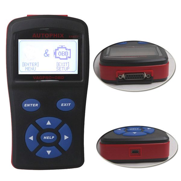 Free Shipping AUTOPHIX E-SCAN ES620 Scanner Support OBD2 VW Protocols (Including UDS Protocols)