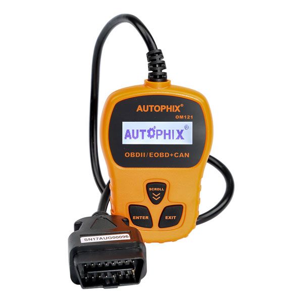 2017 Latest AUTOPHIX OM121 OBD2 EOBD CAN Engine Code Reader Diagnostic Scanner