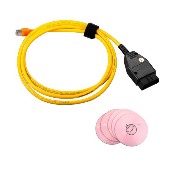 ENET (Ethernet to OBD) Interface Cable for BMW E-SYS ICOM Coding F-series