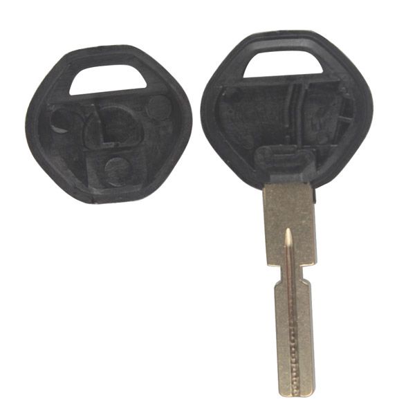 Transponder Key Shell 4 Track (metal logo) for BMW 10pcs/lot