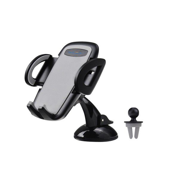 C02 3 in 1 Universal Adjustable Dashboard /Air Vent/ Windshield Car Phone Mount Holder Cradle for iPhone, Samsung, HTC, Droid, LG & Other Smartphones