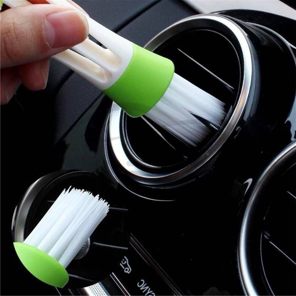 Car Air Conditioner Vent Slit Paint Cleaner Spot Rust Tar Spot Remover Brush Dusting Blinds Keyboard Cleaning Brush Car Wash XNC