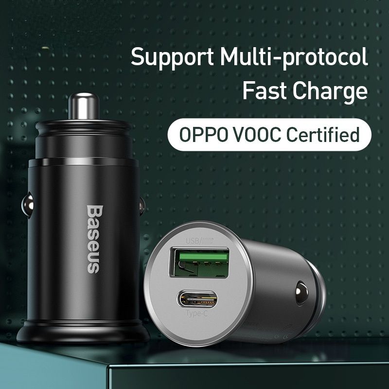 Car Charger Cigarette Lighter Support PPS SCP PD 3.0 QC 4.0 VOOC Warp Fast Charging For Car Charge Adapter Accessories