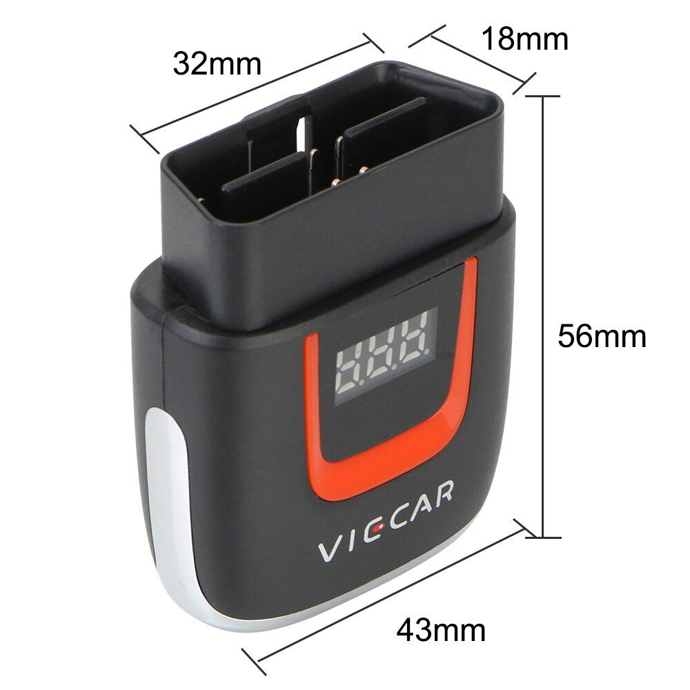 For Android/IOS WIFI ELM 327 OBD2 Elm327 OBD USB Scanner Code Reader Viecar VP004 VP002 ELM327 V2.2 Car Diagnostic Auto Tool