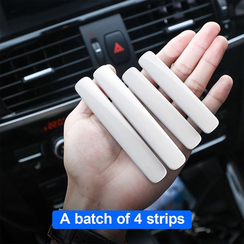 4pcs Car Door Guard Edge Corner Protector Guards Styling Molding Protection Strip Scratch Protector Car Door Crash Bar