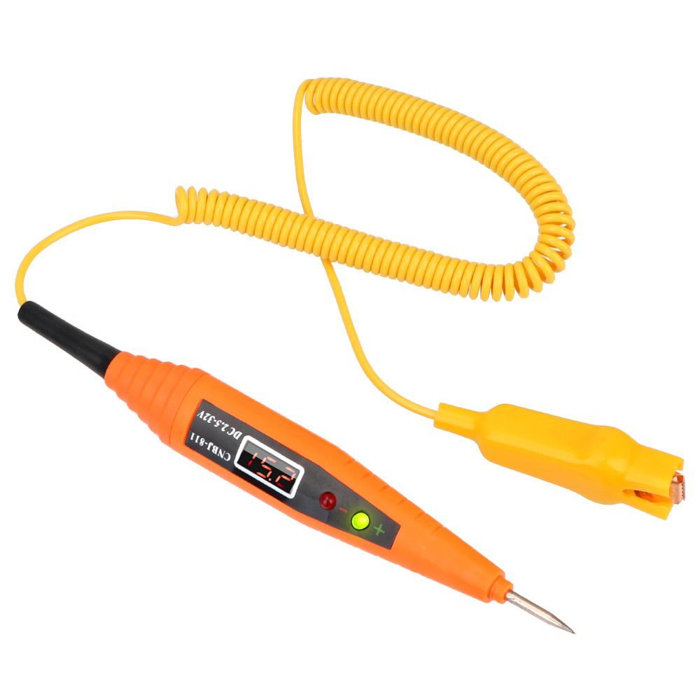 Car Electrical Circuit Test Pen Self Diagnosis Digital Display Voltage Test Pen Power Probe Pencil Car Diagnostic Tools Detector