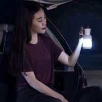 Car Emergency Light Magnetic Adsorption Bedroom Camping Night Light SOS Light 4 Light Modes Rechargeable For Car & Home