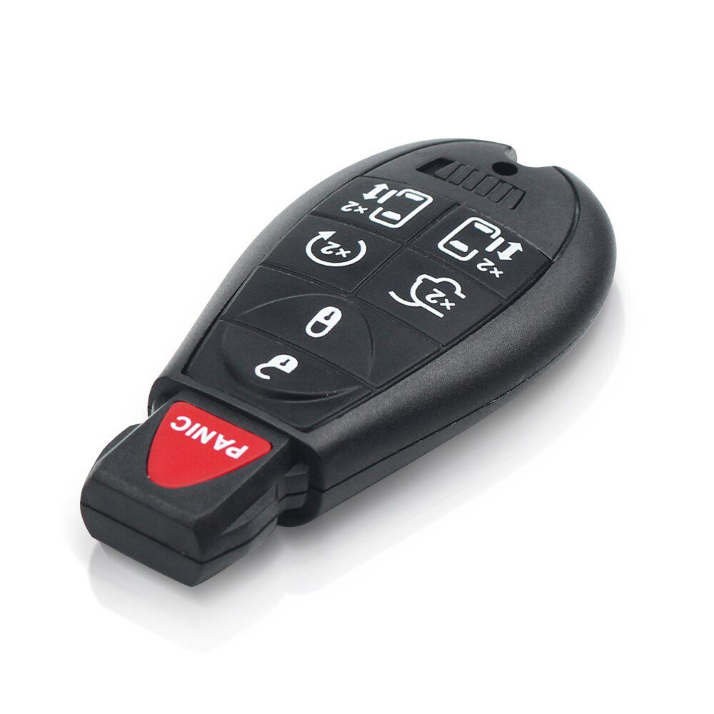 Car Key M3N5WY783X IYZ-C01C 433Mhz Fob 7 6+1 Buttons For Dodge Caravan Chrysler Town Country Jeep Remote Key Uncut Blade