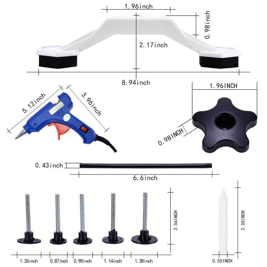 Car PDR Tools Paintless Dents Repair Puller Tool For Removing Dents Auto Repair Tool Auto Body Repair Car Accessories