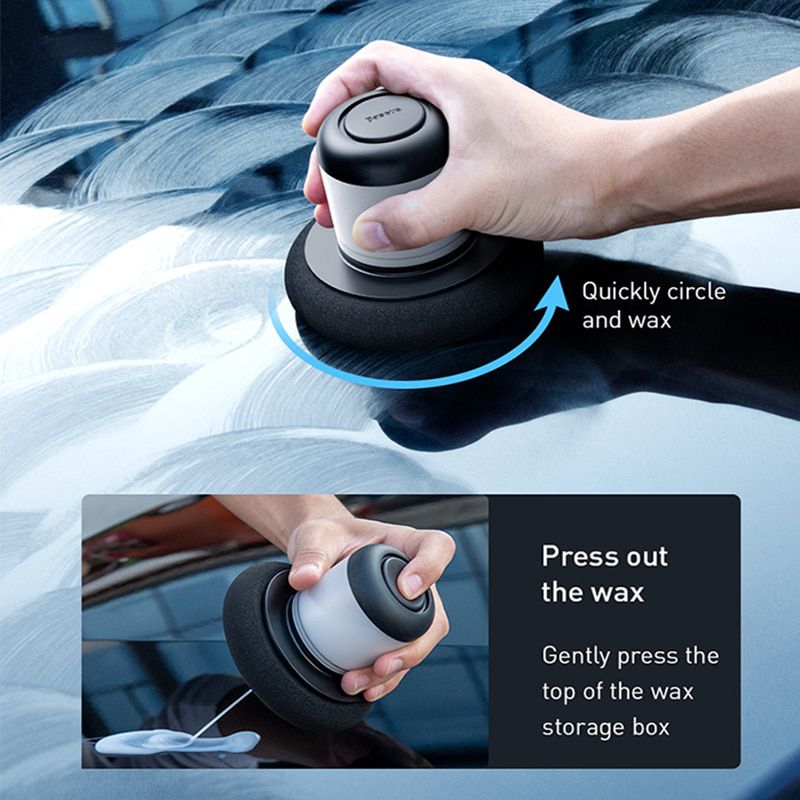 Car Polisher Scratch Repair Auto Manual Polishing Machine With 100ml Wax Auto Paint Care Clean Waxing Tool Car Detailing